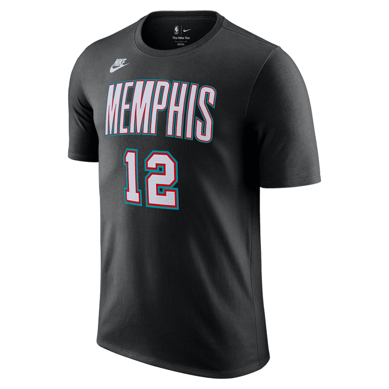 Ja Morant Memphis Grizzlies Hardwood Classics Essentials Men's Nike NBA T-Shirt 'Black'