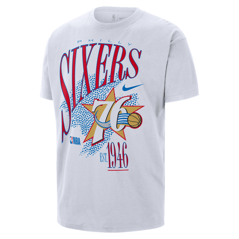 Philadelphia 76ers Hardwood Classics Men's Nike NBA T-Shirt 'White'