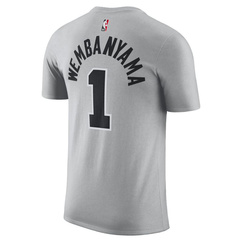 Victor Wembanyama San Antonio Spurs Essentials Men's Nike NBA Statement T-Shirt 'Silver'