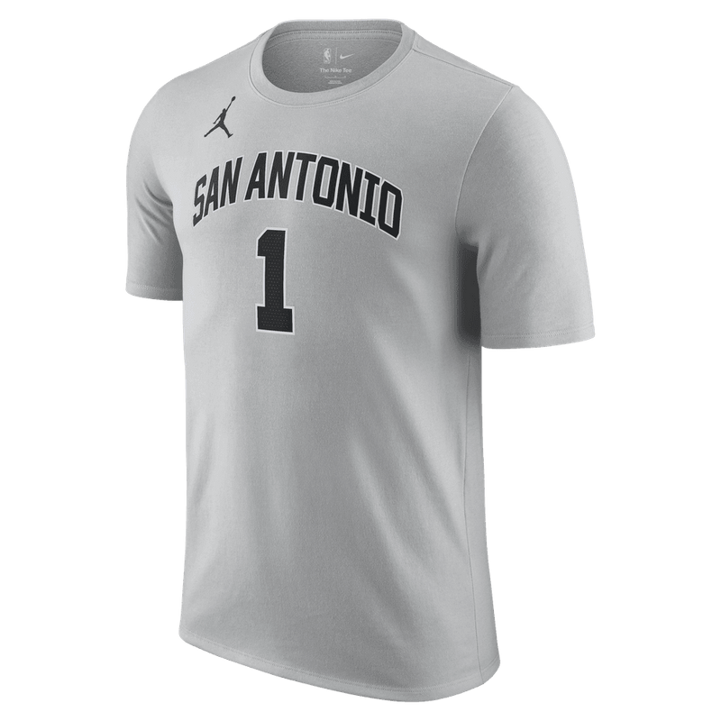 Victor Wembanyama San Antonio Spurs Essentials Men's Nike NBA Statement T-Shirt 'Silver'