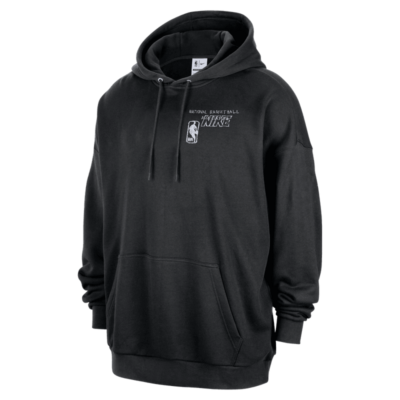 Team 31 Club Men's Nike Oversized Pullover Hoodie 'Black/Orange'