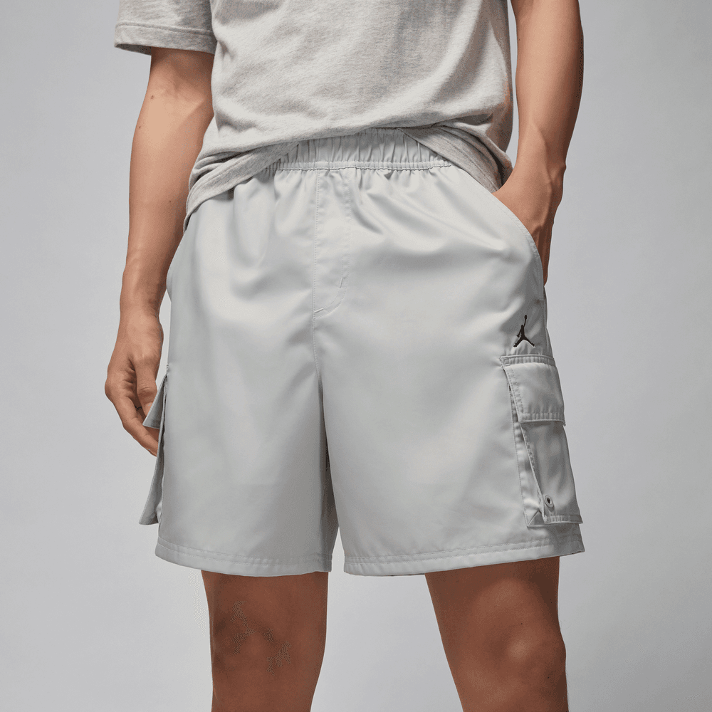Jordan Brooklyn Men's Cargo Shorts 'Light Silver'
