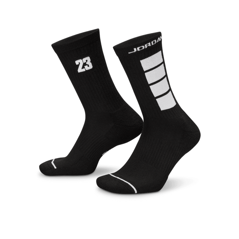 Jordan Everyday Crew Socks (1 Pair) 'Black/White'