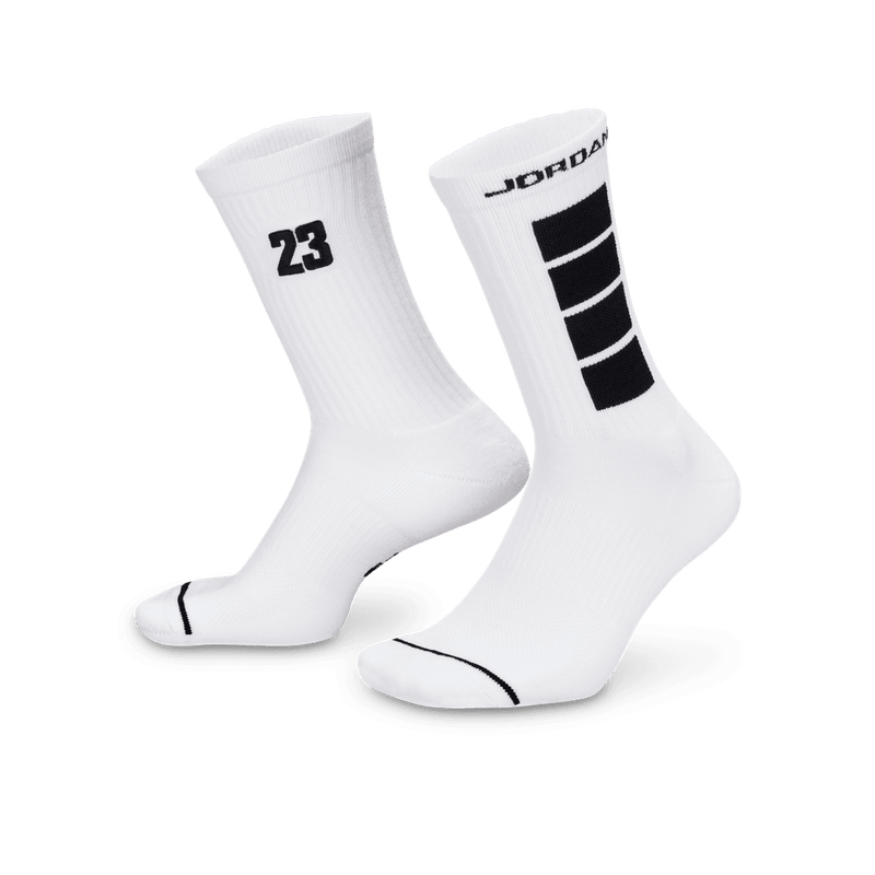 Jordan Everyday Crew Socks (1 Pair) 'White/Black'
