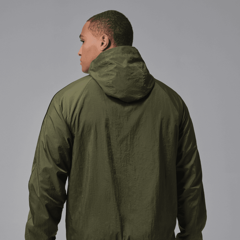 Jordan Sport Classic Men's Hooded Jacket 'Cargo Khaki/Black'
