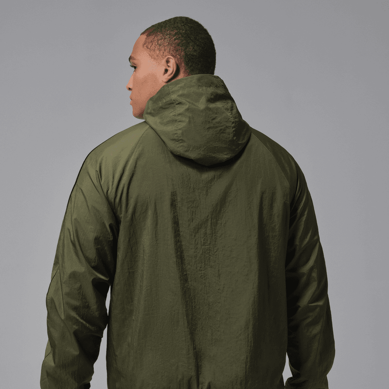Jordan Sport Classic Men's Hooded Jacket 'Cargo Khaki/Black'