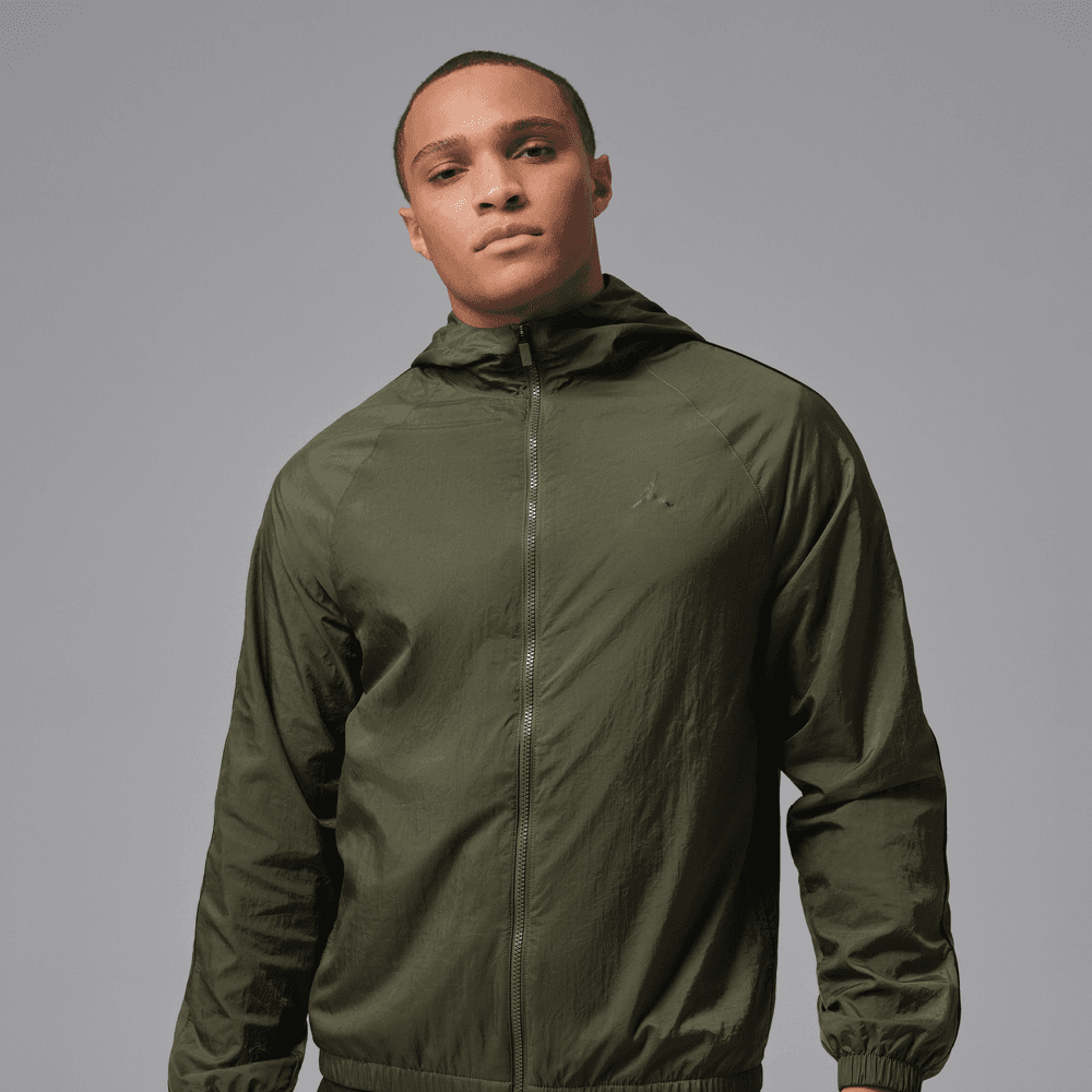 Jordan Sport Classic Men's Hooded Jacket 'Cargo Khaki/Black'