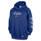 New York Knicks Courtside Men's Jordan NBA Club Premium Pullover Hoodie 'Rush Blue'