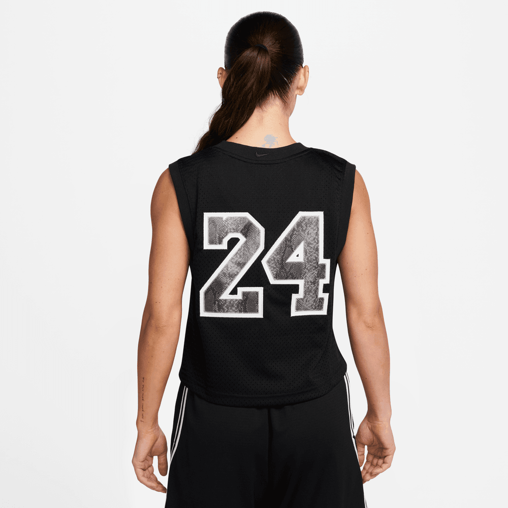 Kobe Bryant Kobe Women's Cropped Jersey 'Black'