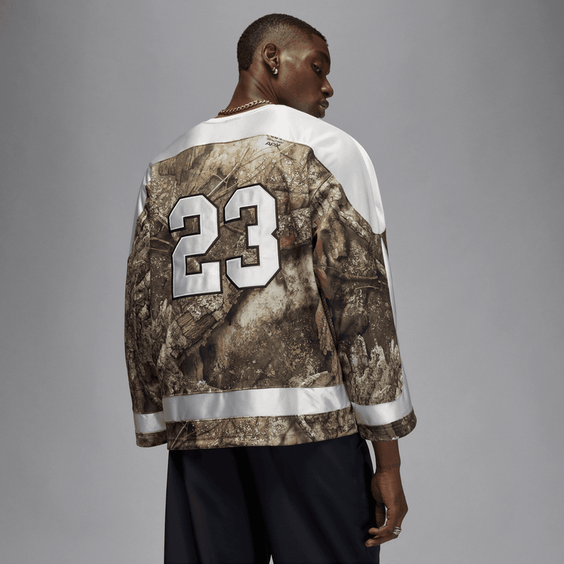 Jordan Brooklyn Men's Realtree Hockey Jersey 'Olive/Sail'