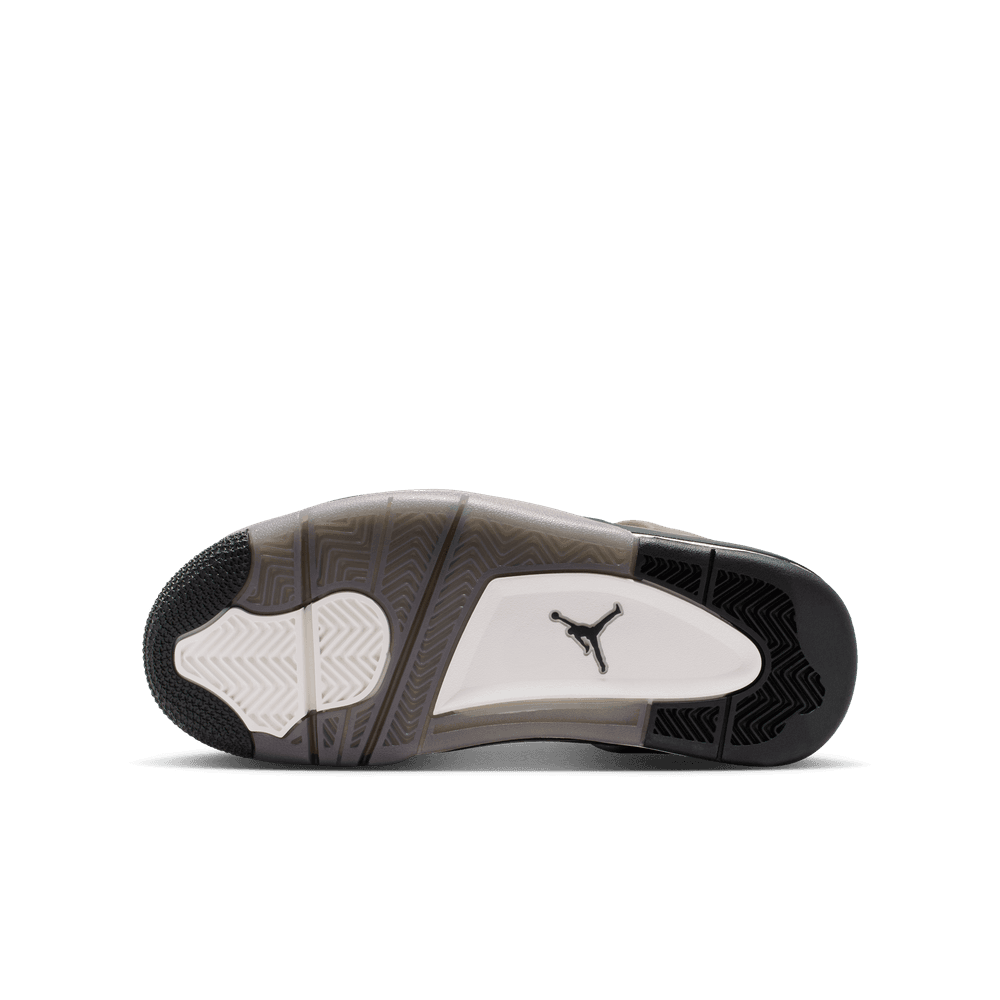 Air Jordan 4 Retro "Cave Stone and Black" Big Kids' Shoes (GS) 'Cavestone/Black/White'