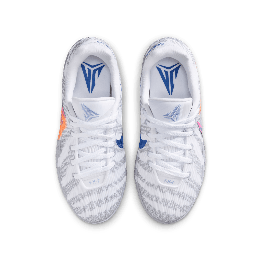 Ja Morant Ja 3 Big Kids' Basketball Shoes (GS) 'White/Blue/Dusty Cactus'