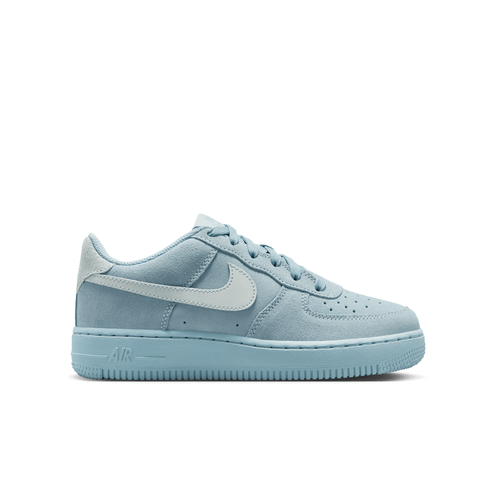 Nike Air Force 1 LV8 Big Kids' Shoes (GS) 'Armory Blue/Pure Platinum'