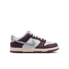 Nike Dunk Low SE Big Kids' Shoes (GS) 'White/Glacier Blue/Burgundy'