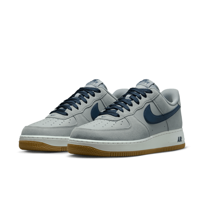 Nike Air Force 1 '07 LV8 Men's Shoes 'Smoke Grey/Navy/Gum'