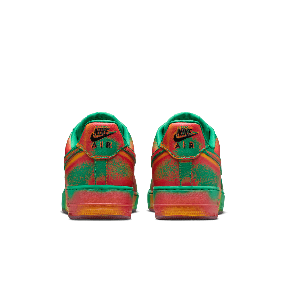 Nike Air Force 1 Low Retro Men's Shoes 'Green/Crimson/Orange'