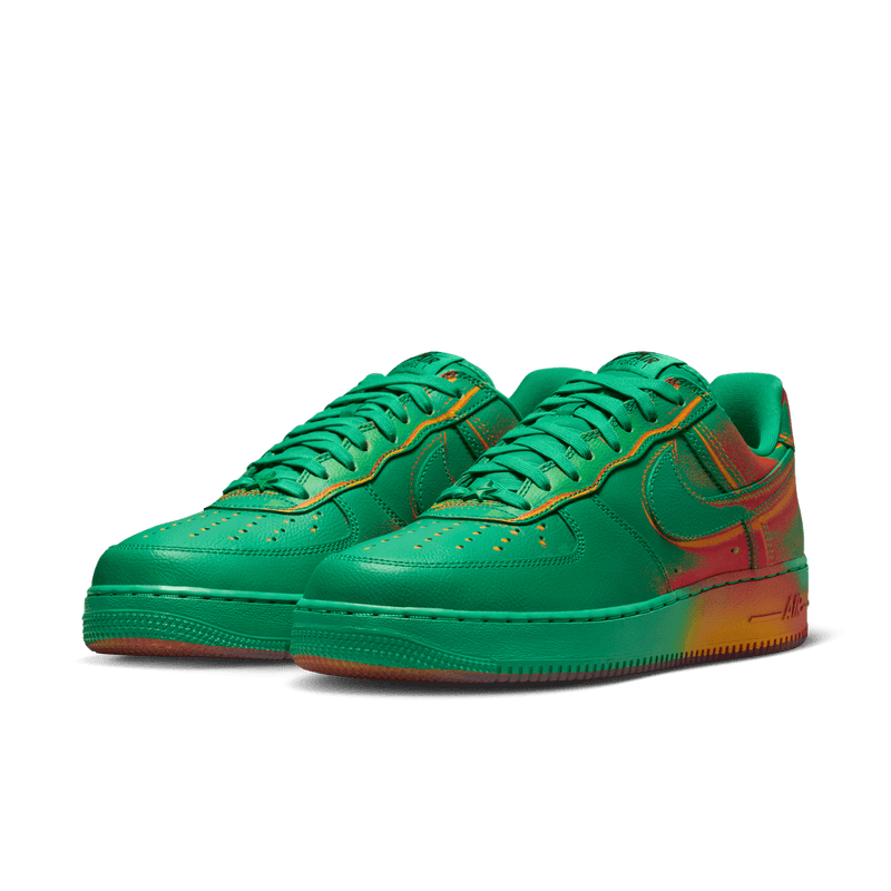 Nike Air Force 1 Low Retro Men's Shoes 'Green/Crimson/Orange'