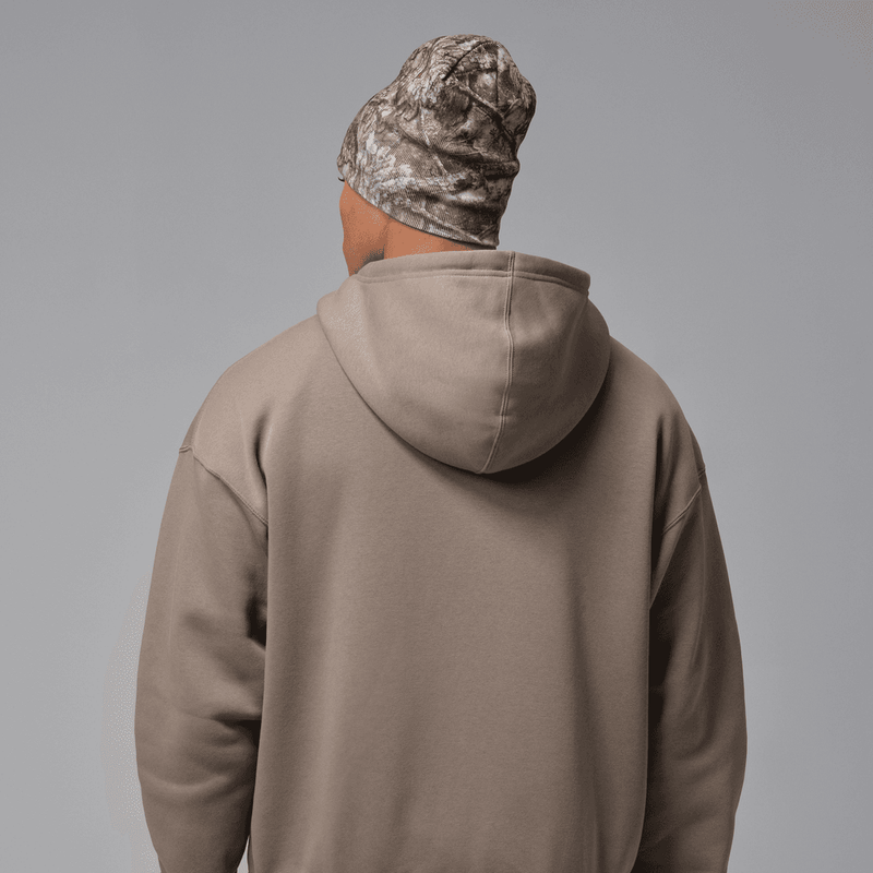 Jordan Brooklyn Fleece Men's Oversized Full-Zip Hoodie 'Olive Grey'