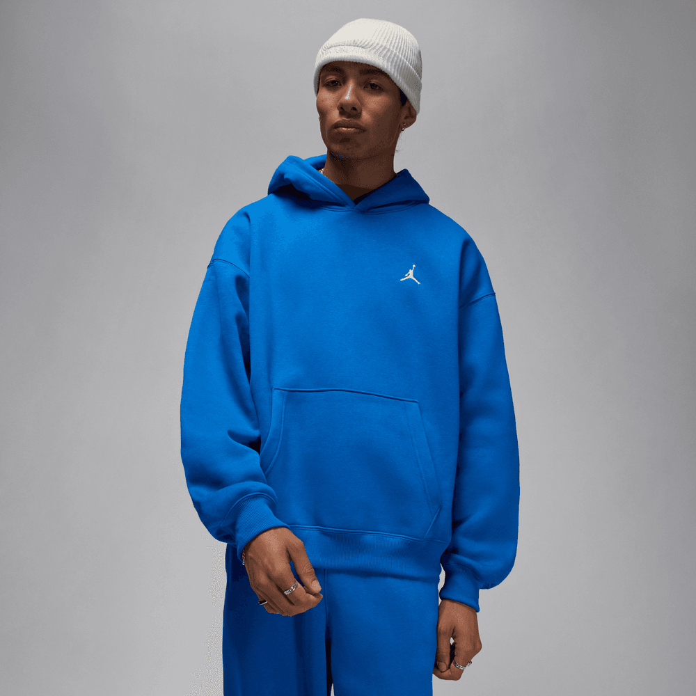 Jordan Brooklyn Fleece Men's Oversized Pullover Hoodie 'Blue'
