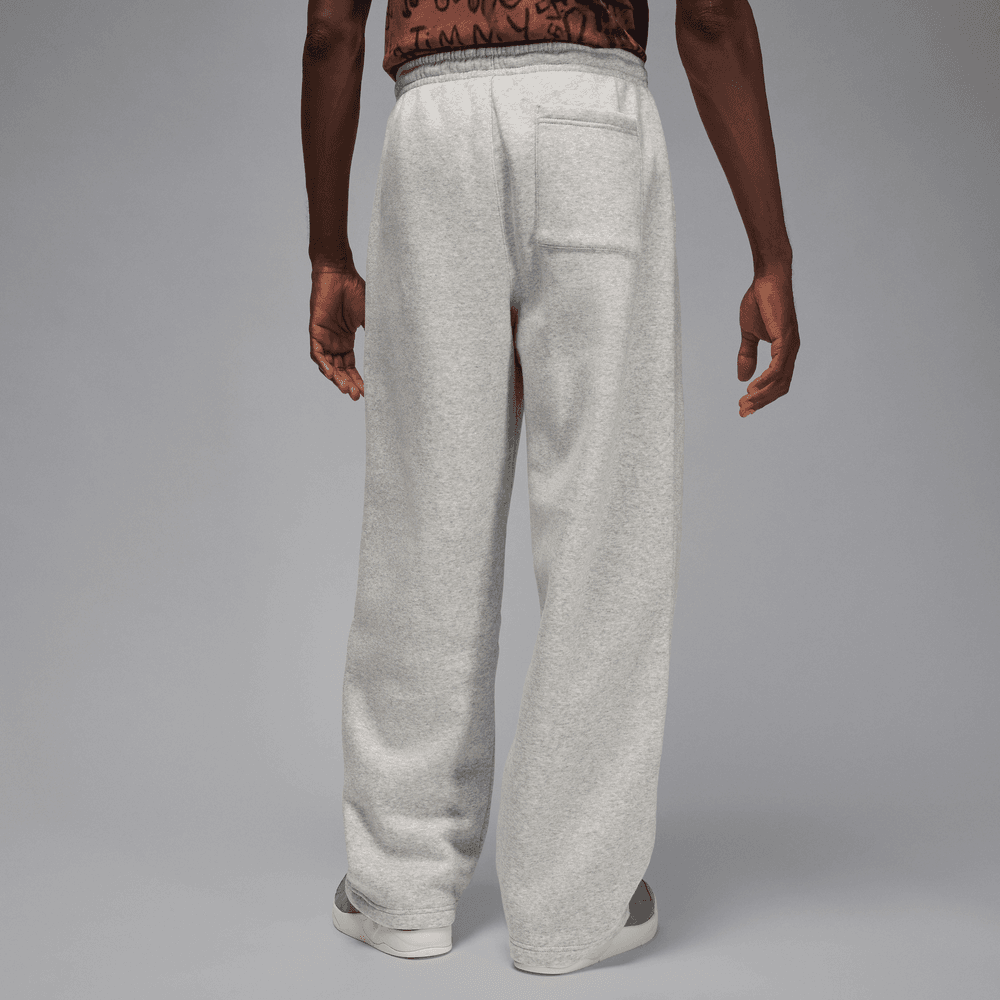 Jordan Brooklyn Fleece Men's Oversized Open-Hem Pants 'Grey Heather'