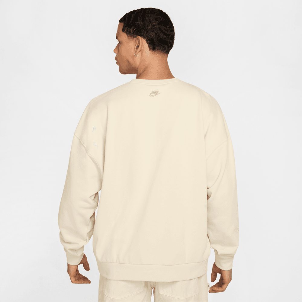 Nike Club Men's Oversized Crew 'Light Khaki'