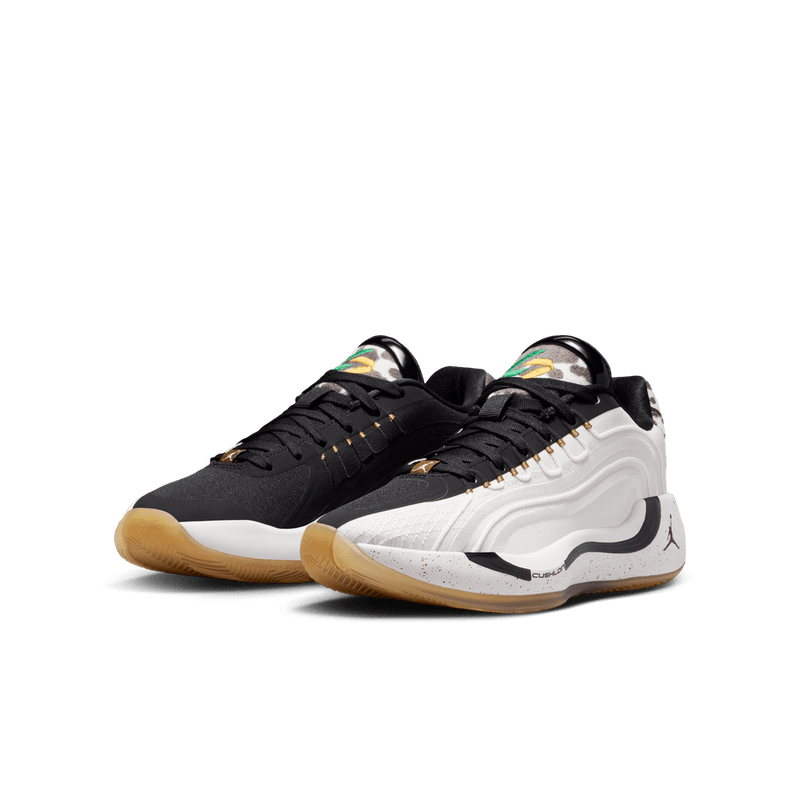 Luka 4 "Gone Ranching" Big Kids' Basketball Shoes (GS) 'White/Pine Green/Gold'