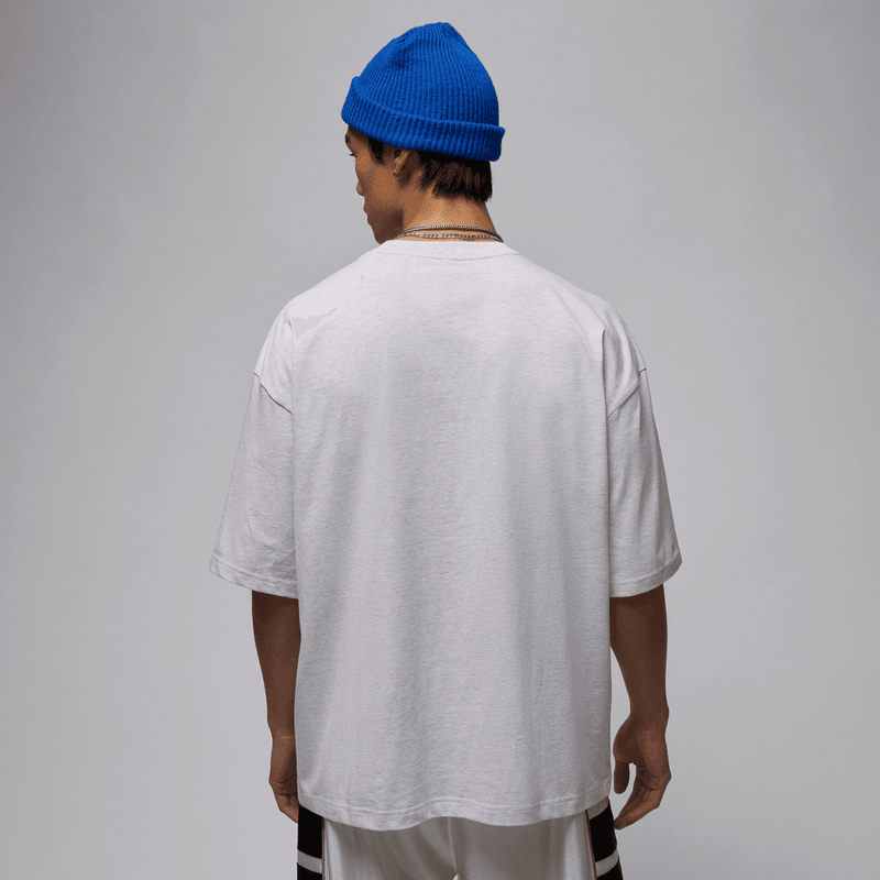 Jordan Brooklyn Men's Oversized T-Shirt 'Birch Heather'