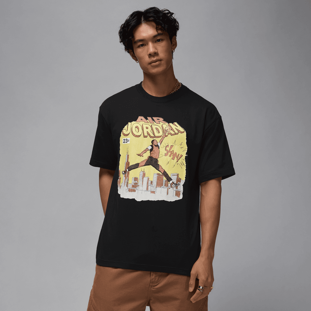 Jordan Men's Comic T-Shirt 'Black'