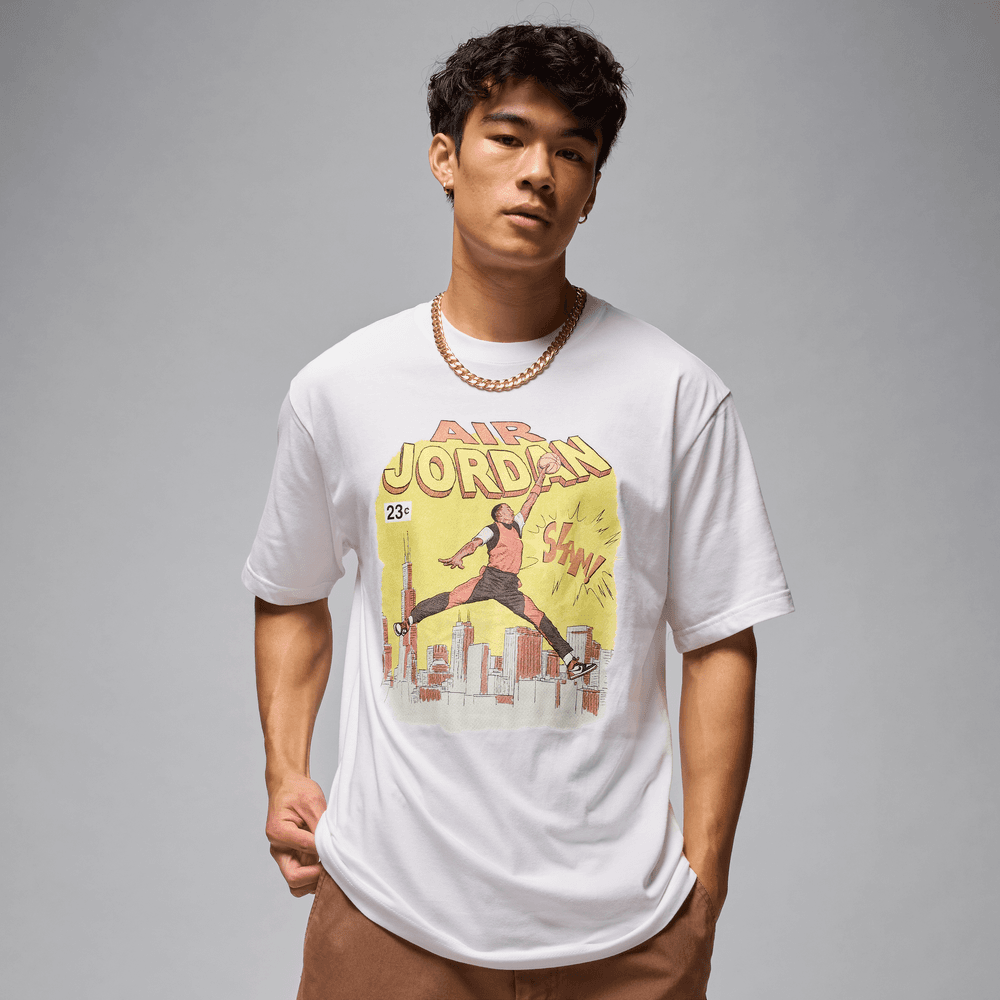 Jordan Men's Comic T-Shirt 'White'