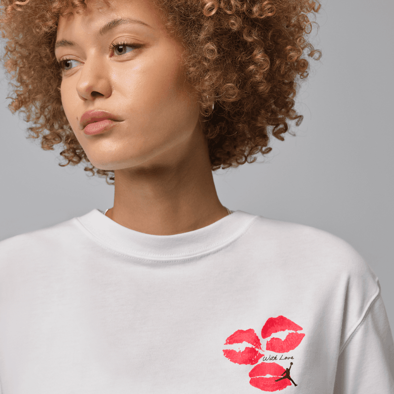 Jordan Flight Women's Graphic T-Shirt 'White'