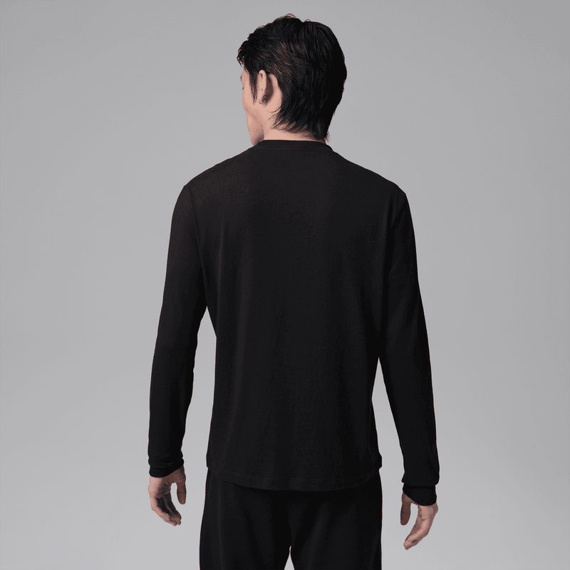 Jordan Sport Men's Dri-FIT Graphic Crewneck Sweatshirt 'Black/Infrared'