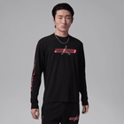 Jordan Sport Men's Dri-FIT Graphic Crewneck Sweatshirt 'Black/Infrared'