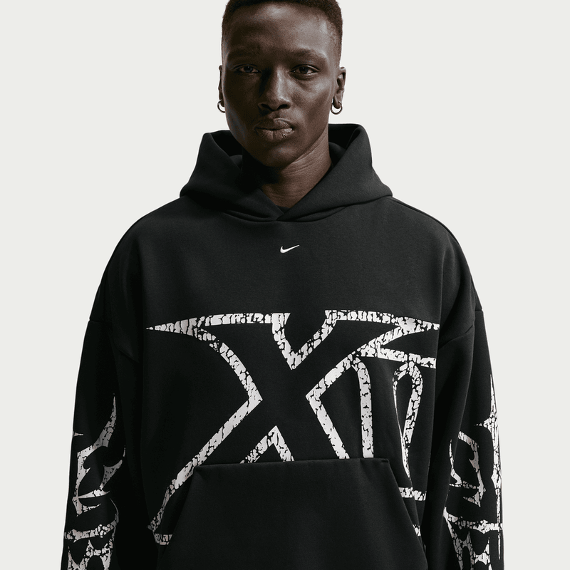 Ja Morant Ja Men's Therma-FIT Pullover Basketball Hoodie 'Black/Grey'