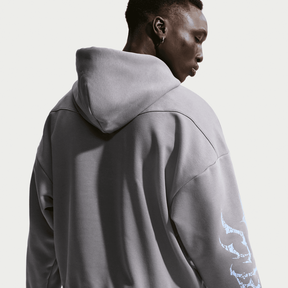 Ja Morant Ja Men's Therma-FIT Pullover Basketball Hoodie 'Pencil Point/Cobalt Bliss'