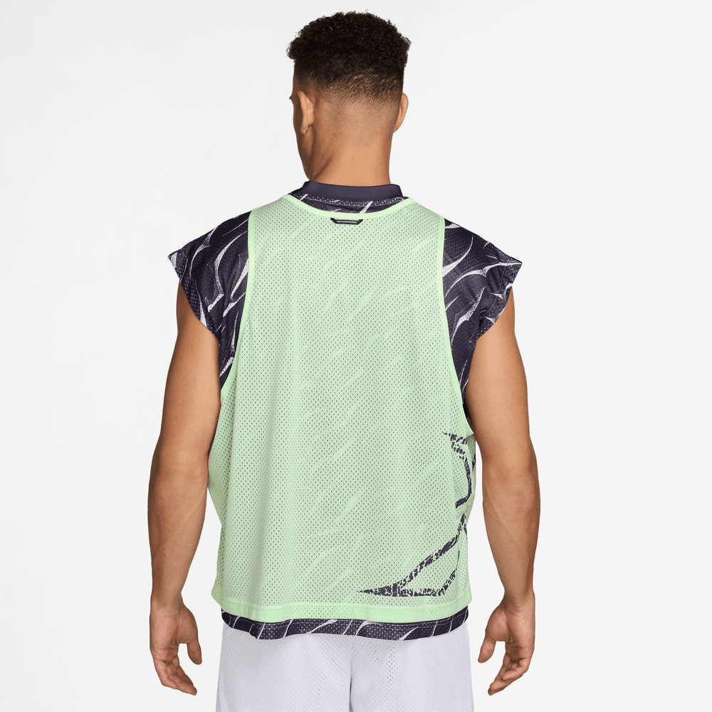 Ja Morant Ja Men's Dri-FIT Basketball Practice Jersey 'Volt Tint/Purple Dynasty'