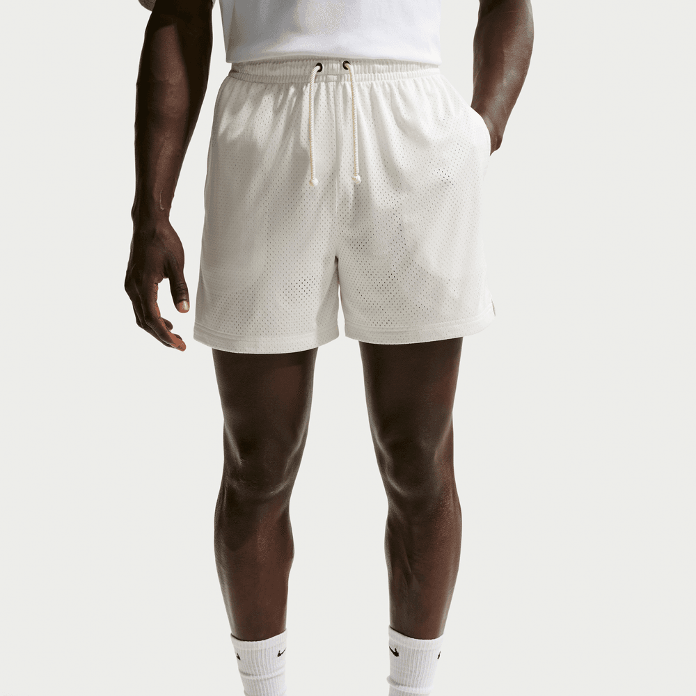 Nike Standard Issue Men's 5" Practice Mesh Basketball Shorts 'Sail/Ivory'