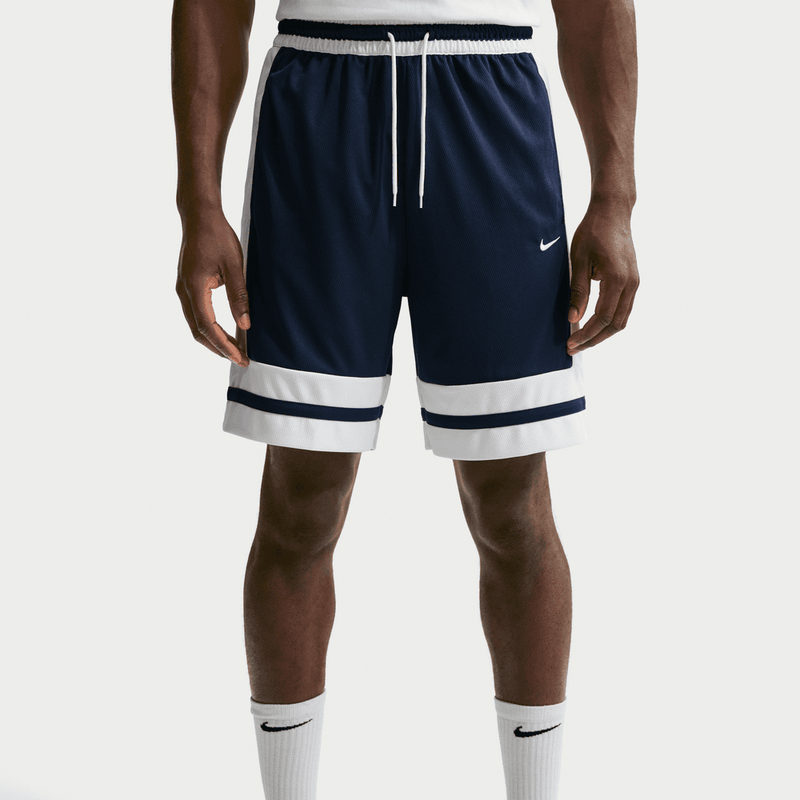 Nike Men's Dri-FIT 8" Basketball Shorts 'Midnight Navy/White'