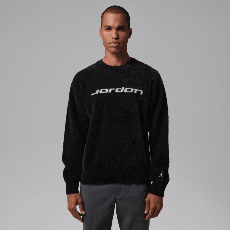 Jordan Flight Men's Mohair Sweater 'Black/Sail'