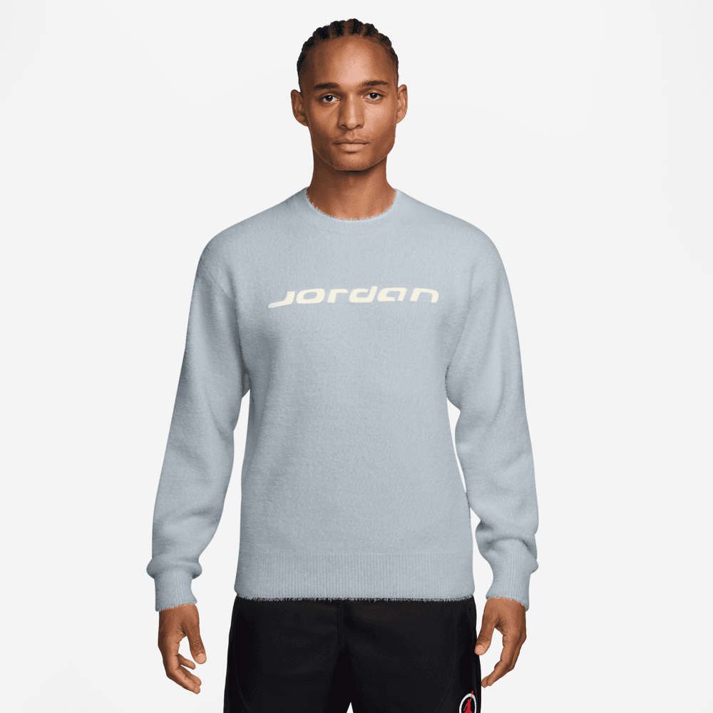 Jordan Flight Men's Mohair Sweater 'Aura/Sail'