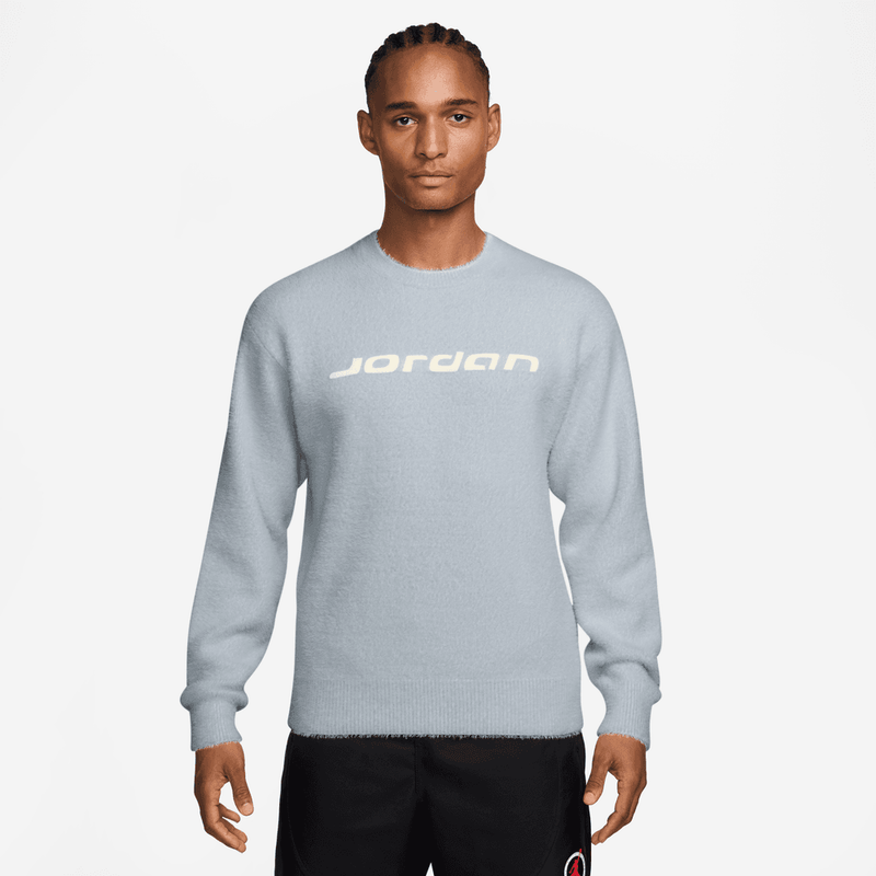 Jordan Flight Men's Mohair Sweater 'Aura/Sail'
