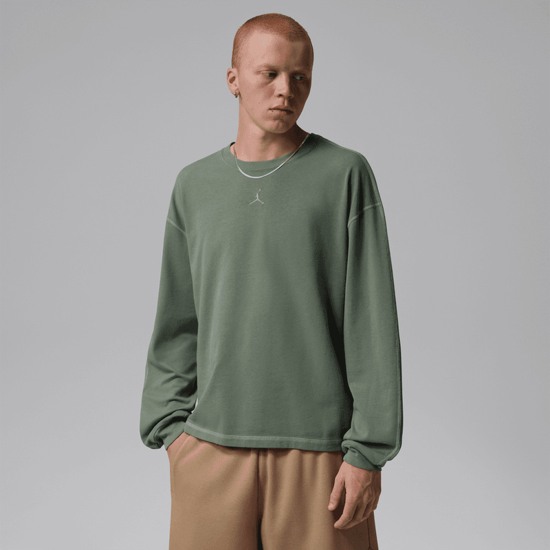 Jordan Flight Men's Heavyweight Long-Sleeve Top 'Vintage Lichen'