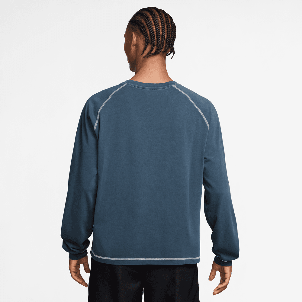 Jordan Flight Men's Heavyweight Long-Sleeve Top 'Squadron Blue'