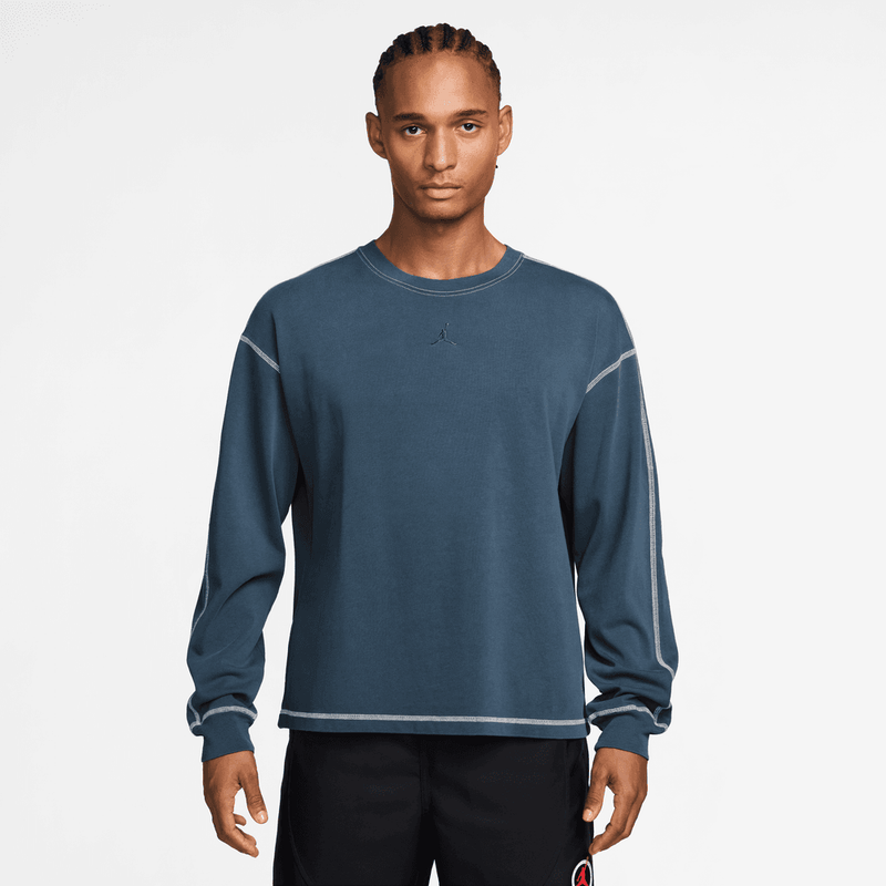 Jordan Flight Men's Heavyweight Long-Sleeve Top 'Squadron Blue'