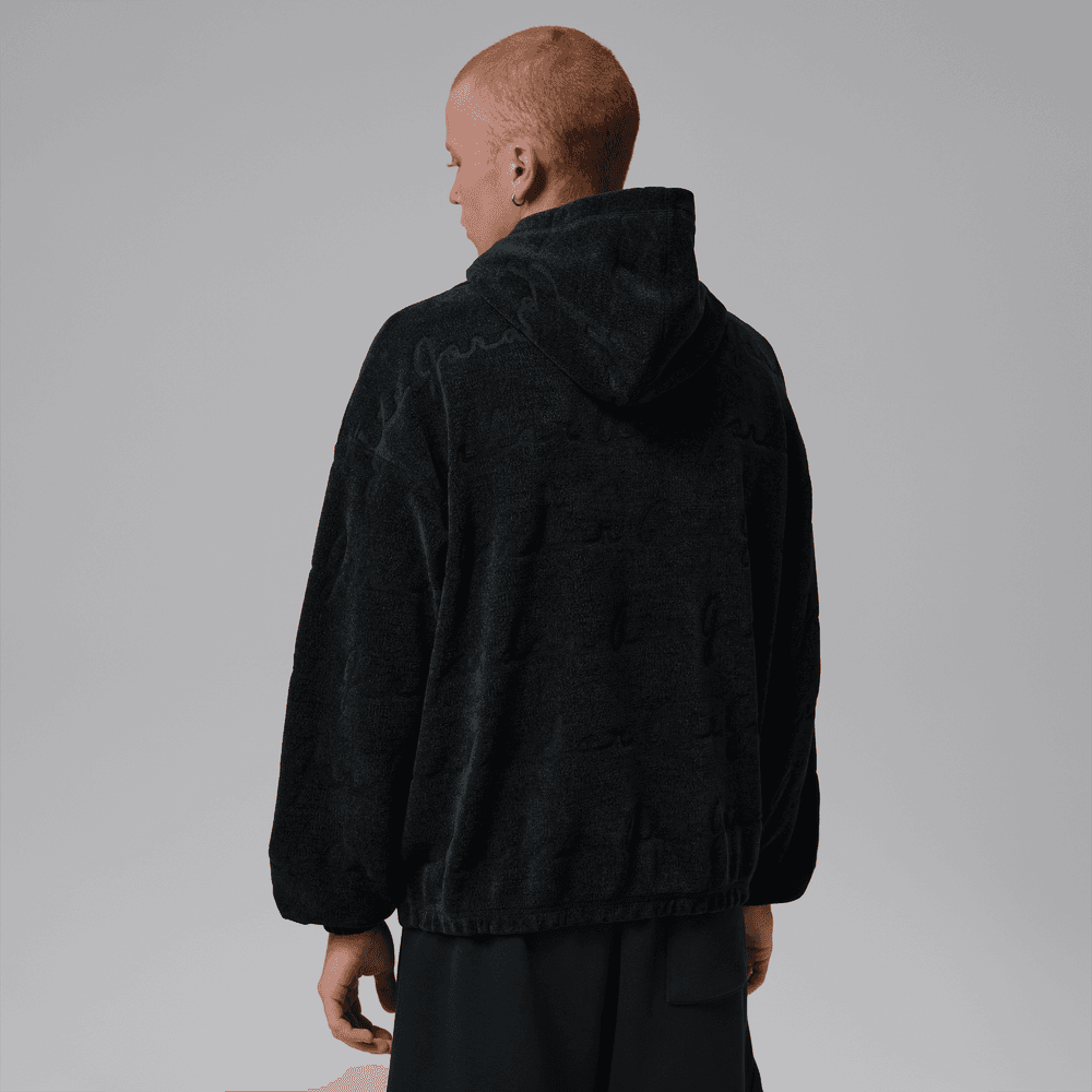 Jordan Flight Men's Jacquard Pullover Hoodie 'Black'