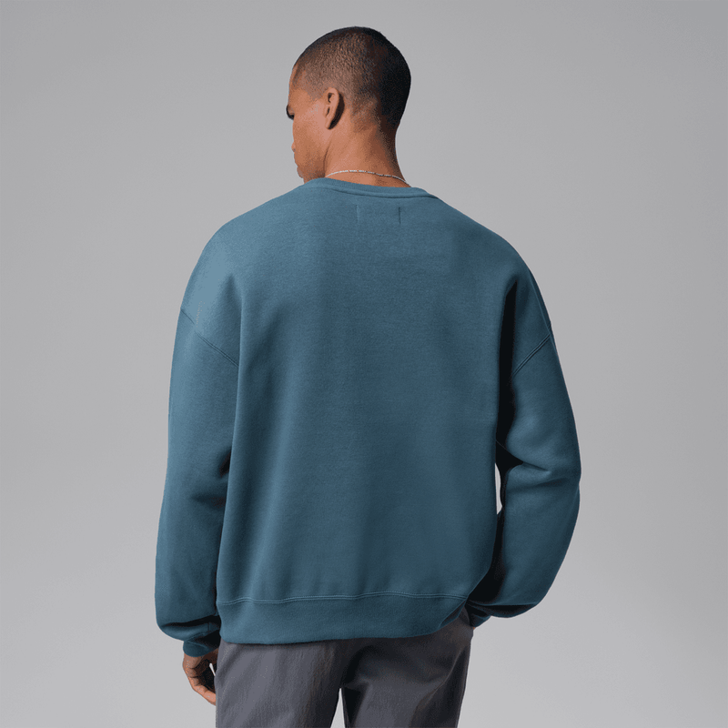 Jordan Brooklyn Men's Fleece Crewneck Sweatshirt 'Squadron Blue'
