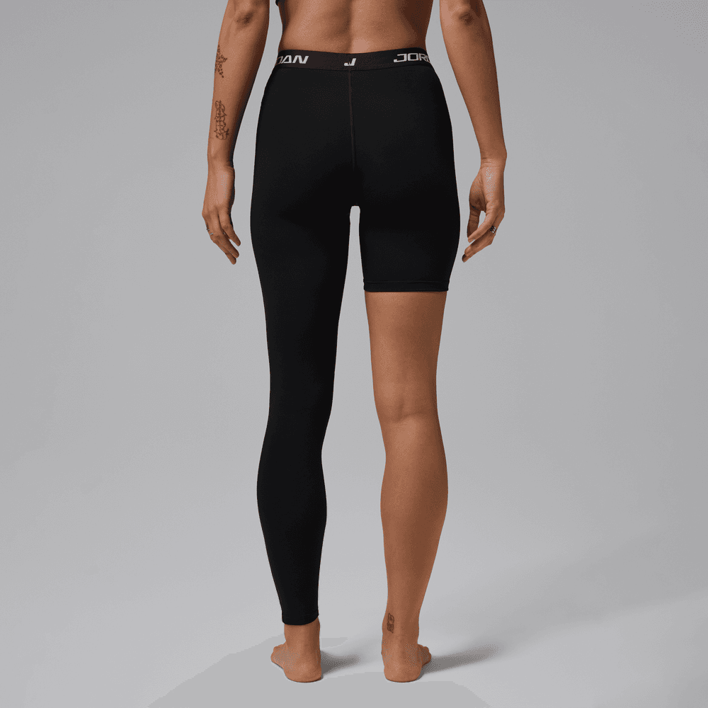 Jordan Sport Women's High-Rise Single-Leg Basketball Tights (Left) 'Black/White'