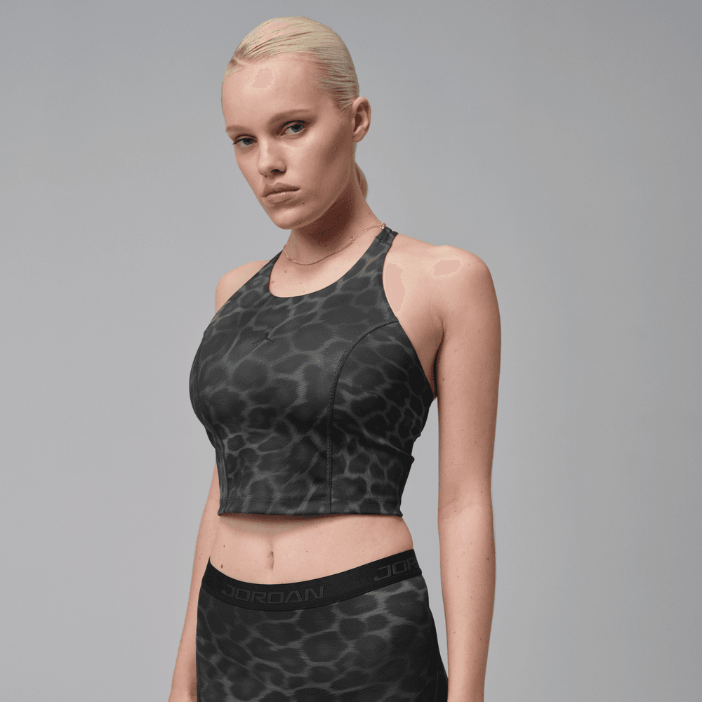 Jordan Sport Women's Dri-FIT Printed Top 'Black'