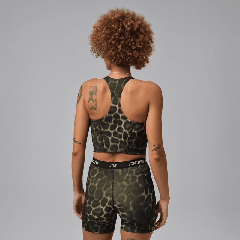 Jordan Sport Women's Dri-FIT Printed Top 'Luminous Green'