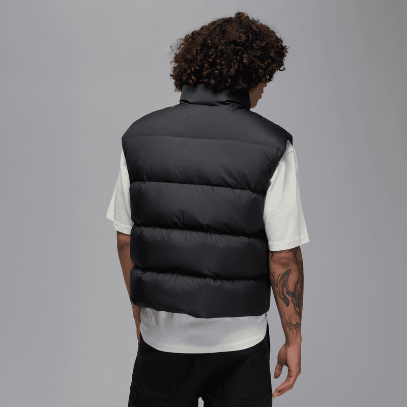 Jordan Flight Men's Down Vest 'Solid Black/White'