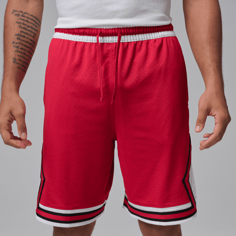 Jordan Sport Men's Dri-FIT 9" Diamond Shorts 'Red/White'
